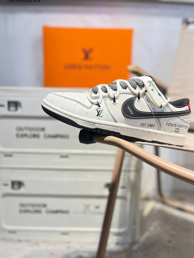 Factory Grade Top-Grain Leather Nike SB Dunk Low, Highly Recommended New Colorw