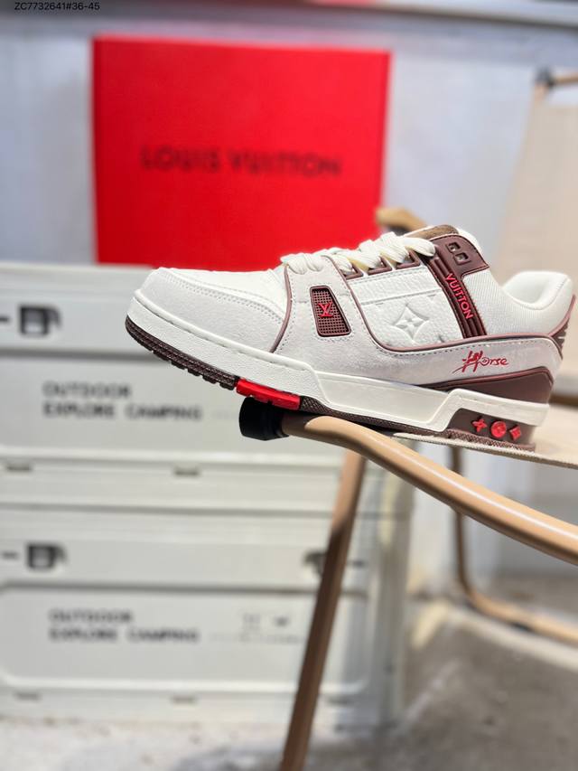 Limited Edition Louis Vuitton (LV) Sneakers for the Year of the Horse. New LV T