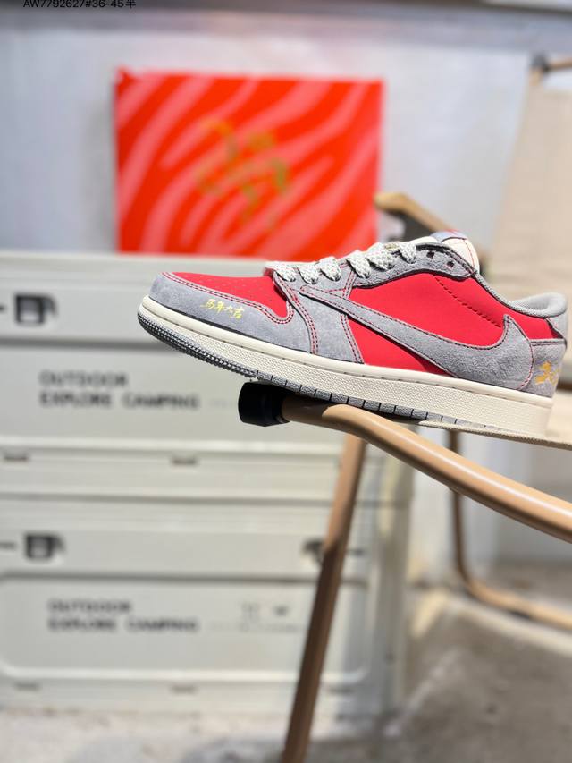 Factory Grade Top Layer Leather Jordan Air Jordan 1 Low AJ1 Basketball Shoes Of