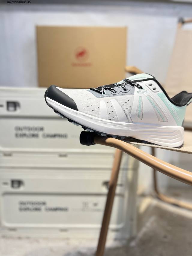 Mammut Saentis Tr Low Gxt Outdoor Performance Hiking Shoes. The upper is made of