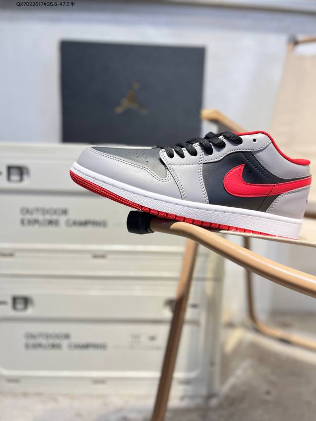 Factory Grade Top Layer Leather Jordan Air Jordan 1 Low AJ1 Basketball Shoes Of