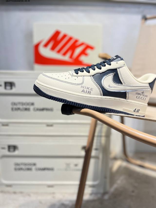 Special Offer: Factory Grade Top Layer Leather NK Air Force 7 Low Casual Sneaker