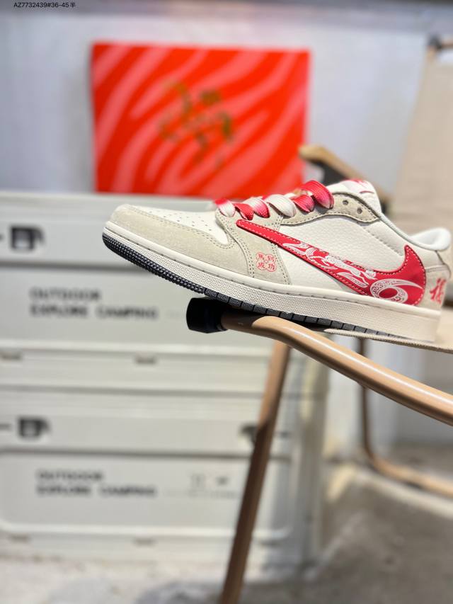 Factory Grade Top Grain Leather Jordan Air Jordan 1 Low AJ1 Basketball Shoes Of