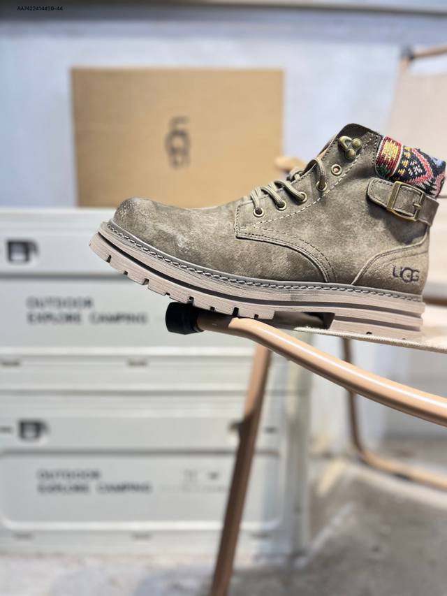 Ugg Snow Boots Waterproof Suede Leather Upper Ugg W Neuel Series Autumn/Winter N