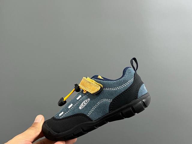 Keen Outdoor Children's Hiking Shoes, Sizes 24-37. Made with premium suede uppe