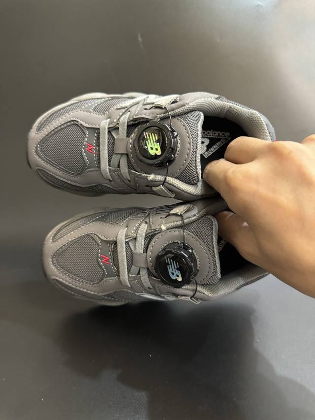 New Color Available! Overseas Version NB 9060 Lock-on Children's Sports Shoes!