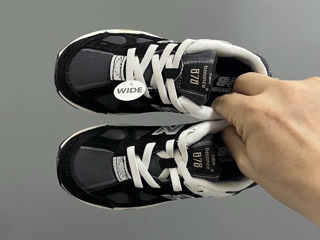 New Nb878 Pigskin Leather Elastic Band Retro Children's Sports Shoes DDD Size: 2