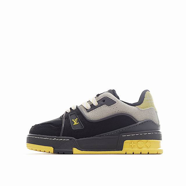 Lv Casual Fashion Children's Sneakers DDD Lv sneakers are reinterpreted in black