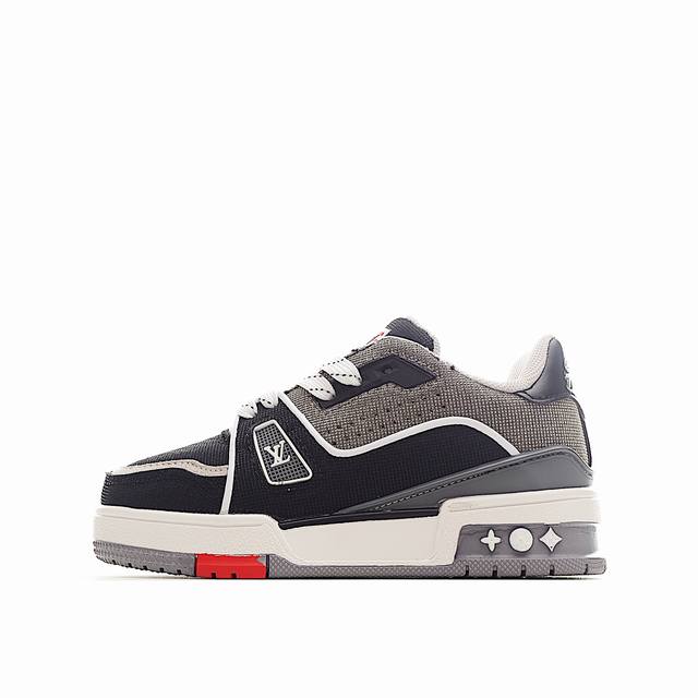 Lv Casual Fashion Children's Sneakers DDD Lv sneakers are reinterpreted in black