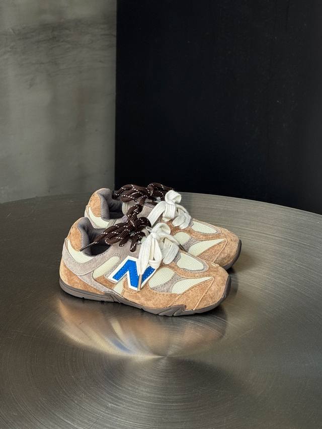 Nb New 9060 Collaboration Children's Velcro Casual Shoes DDD Size: 24-37 DDD Cla