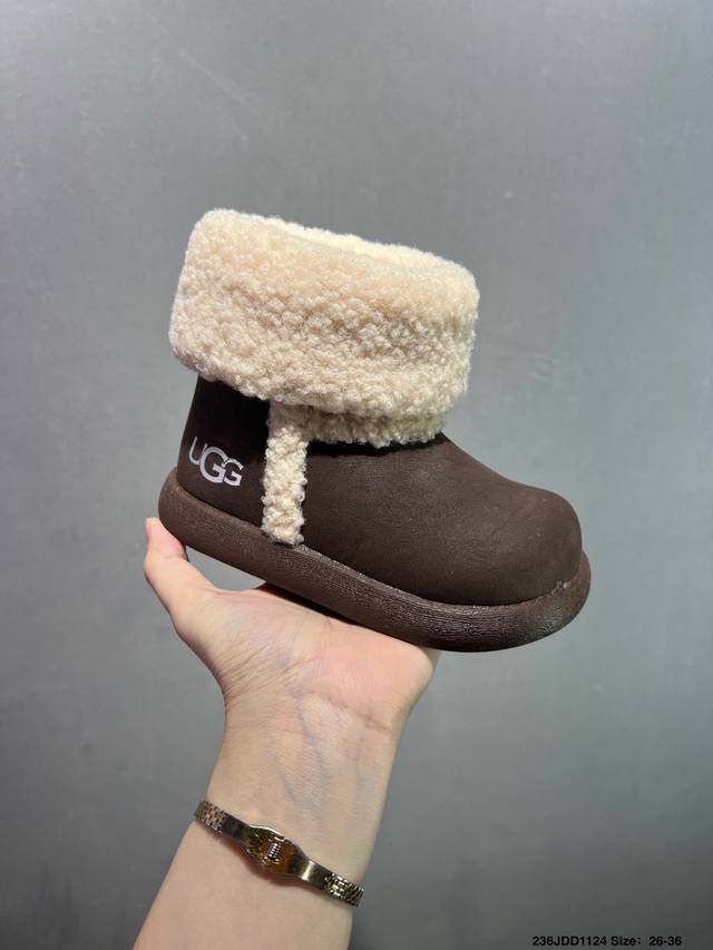 Special offer! Returnable and exchangeable DDD children's Ugg retro mid-high to
