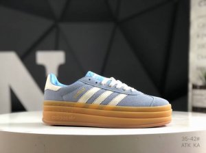 Adidas Originals Gazelle Bold W Gazelle Platform Series Retro Versatile Thick-So