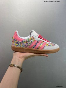 Liberty London X Adidas Originals Samba Og Gray Pink This Shoe Continues The Tra