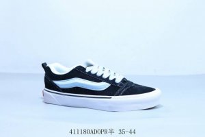 Vans Knu Skool Versatile Casual Non-Slip Shock-Absorbing Low-Top Sneakers For Me
