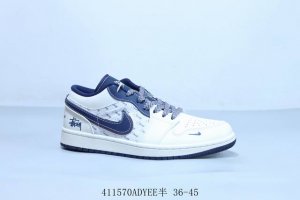Jordan Air Jordan 1 Low Aj1 Joe 1 Low-Top Retro Culture Leisure Sports Basketbal