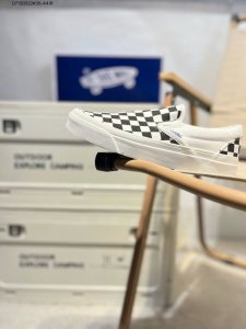 Vans Checkered Lace-Up Canvas Shoes Craftsmanship: Vulcanized 1:1, Weight 1:1, A