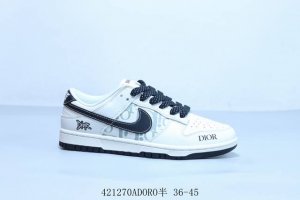 Nike Sb Dunk Low Pro Retro Low-Top Casual Sports Skateboard Shoes Co-Branded Dio