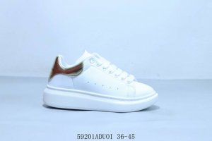 alexandermcqueen Alexander Mcqueen Mcq Couple Sports White Shoes Thick Bottom