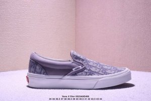 vans X Dior Joint Slip-On High-Grade Gray Is Here To Report Vans Aut Dior Exc