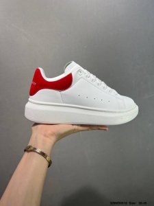 Italian High-End Brand-Alexander Mcqueen Oversized Exaggerated-Sole Suede Leathe