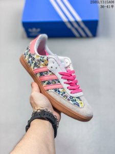 Authentic Label With Half Size Adidas X Liberty London Samba Casual Skate Shoes