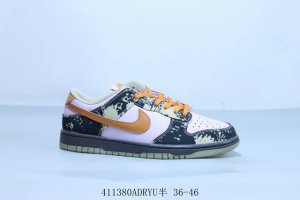 Nike Sb Dunk Low Pro Retro Low-Top Casual Sports Skateboard Shoes Camouflage Ite