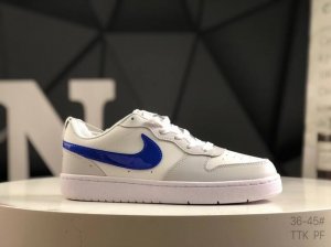 Nike Court Borough Low Low-Top Breathable Casual Sports Sneakers For Men And Wom
