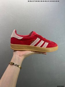 Adidas Originals Gazelle Indoor Three-Leaf Clover Casual Anti-Slip Durable Low-T