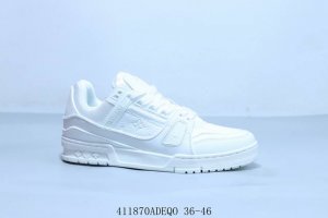 Louis Vuitton Lv Trainer Low-Top Casual Sneakers 41 Adeqo 36-46