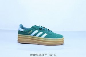 Adidas Adidas Gazelle Bold Low-Top Wear-Resistant Thick-Soled Height-Enhancing S