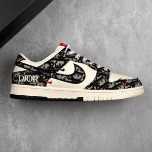 Local Core Private Nike Dunk Low Retro X Dior Embroidery Joint Starry Sky Low-To