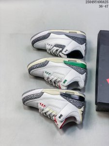 A Ma Maniere X Air Jordan 3 Retro Diffused Blue Joint White Black Blue Aj3 Jorda