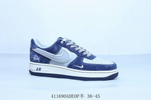 Nike Air Force 1 Af1 Nike Low-Top Air Force One Casual Sneakers Stussy Item Numb