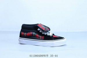 Vans Knu Skool Versatile Casual Non-Slip Shock-Absorbing High-Top Sneakers For M