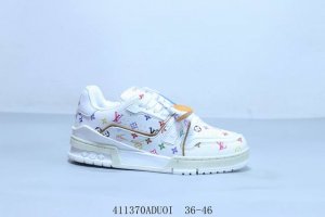 Louis Vuitton Lv Trainer Low-Top Casual Sneakers 41 Aduoi 36-46