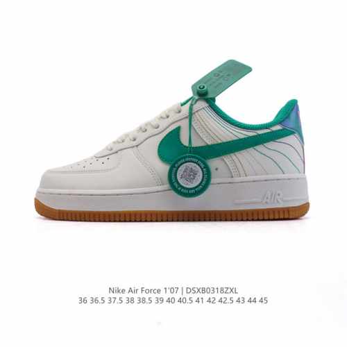 160 Logo Af1 Nike Air Force 1 07 Low Dv0791-100 36 36.5 37.5 38
