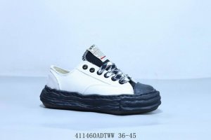 Mmy Maison Mihara Yasuhiro Original Sole Canvas Low Deformed Dissolving Ice Crea