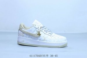 Nike Air Force 1 Af1 Nike Low Top Air Force One Casual Sneakers Lv Item No. Cv06