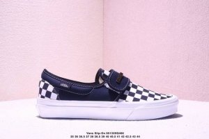 Fear Of Fog X Vans Slip-On 47 V Dx Fog High-Street Black And White Slip-On Canva