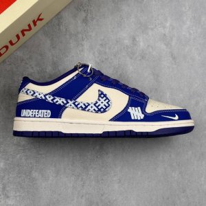 Local Core Private Nike Sb Dunk Low Un Series Mosaic Blue Hook Anniversary High-
