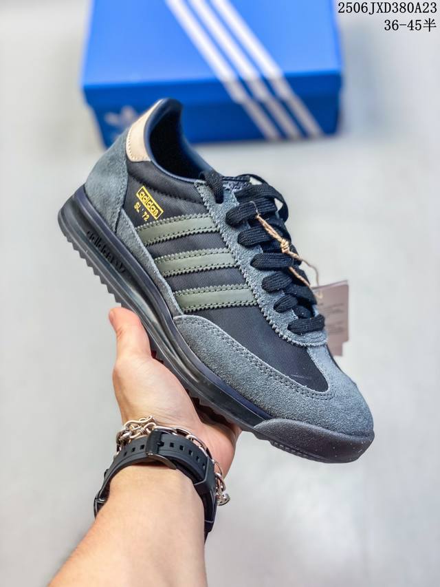 genuine label with half size Adidas Wales Bonner x Ad Sl72 Rs Adidas joint sneak