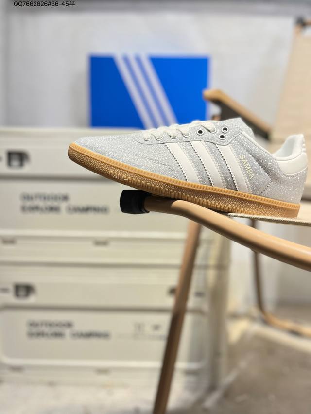 Adidas Originals Samba Vegan Og"Spd" Samba Dance Series Gentleman German Traini