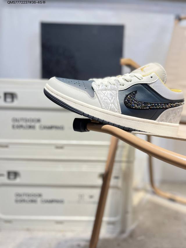 Jordan Air Jordan 1 Low Aj1 low-top series basketball shoes official synchroniza