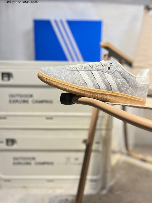 Adidas Originals Samba Vegan Og "Spd" Samba Dance Series Gentleman German Train